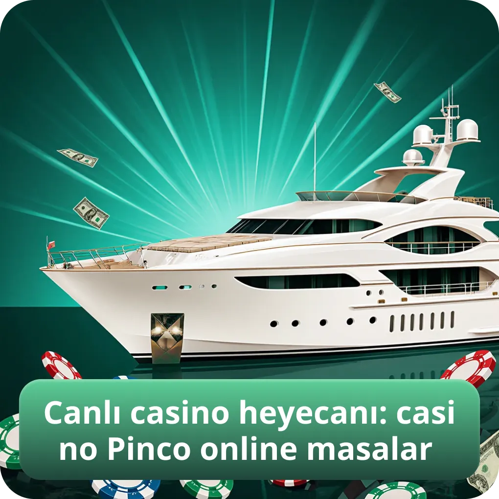 Canlı casino heyecanı: casino Pinco online masalar